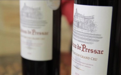 V hlavní roli víno – Chateau de Pressac – Saint-Emilion Grand Cru 2008 a 2010